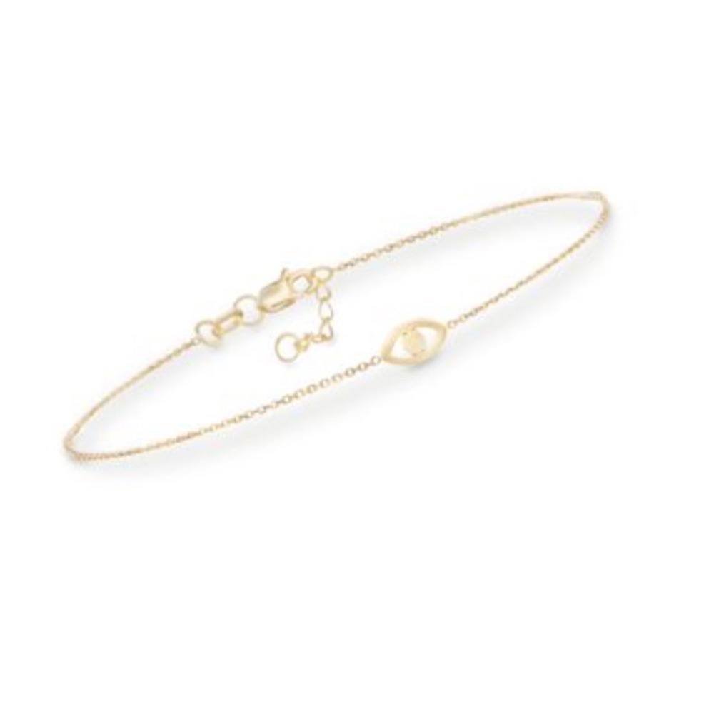 14k Evil Eye Bracelet